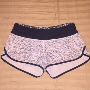 Lululemon speed shorts